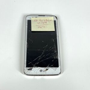 LG K7 MS330 - 8GB - White Android Smartphone -UI System Error - For Parts